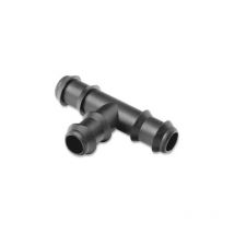 Irritec - te 20MM goteo negro accesorio de goteo imprescindible para cualquier instalacion de riego por goteo util para unir tuberias de 20MM oferta