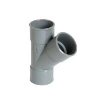 Nicoll - Té pvc 45 degré réduit ff 40/32/40
