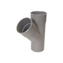 Nicoll - Té pvc 45 degré réduit mf 140/100/140