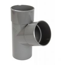 Nicoll - Té pvc 67 degré30 mf 75