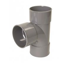 Nicoll - Té pvc 87 degré30 ff 140
