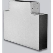 Té 90° 'Flachkanal' 150 x 50 mm