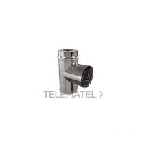 Te 90o sans couvercle ø 200 d/mur 4021805 schutz