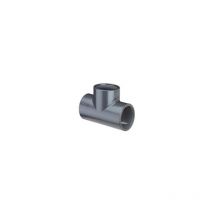 Té ff pvc 90° Ø63mm - 504063 - Plasson
