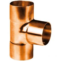 Altech - té à souder en cuivre - femelle / femelle / femelle - diamètre 40 mm - sachet de 1