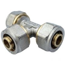 Lot de 1 Té à visser tube per Ø16x16x16 mm