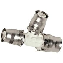 Fränkische - Racor tectite sin herramientas, 20,16,20 mm en t clip-in multicapa desigual