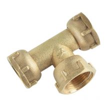 Raccord Té - Laiton - F1' x F1' x F1'