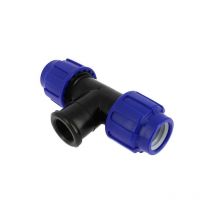 Cepex - Té polypropylène compression 10bar Femelle 1'1/4 pe Ø40