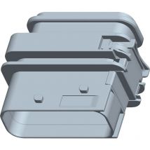 Te Connectivity - Buchsengehäuse-Platine hdscs, mcp Polzahl Gesamt 4 1-1564534-1 1 St.