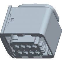 Te Connectivity - Buchsengehäuse-Kabel hdscs, mcp Polzahl Gesamt 8 2-1418479-1 1 St.