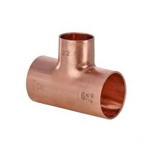 Té cuivre inégal à souder Femelle Ø22-10-22