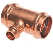 Ibp Bänninger - Raccord cuivre à sertir - Té inégal Femelle 54x35x54