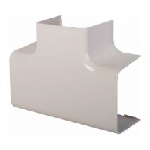 Té de dérivation plastique rigide beige - Largeur goulotte (mm) 110 - cbm