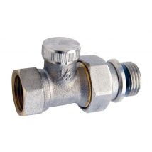 Giacomini - Robinetterie de radiateur - Té de réglage avec joint 3/8'' - TR12N de Caleffi