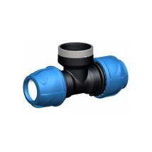 Gf Piping Systems - Té De Transition 90° - Ijoint - Ø 75 Mm Taraudage Femelle 2'1/2