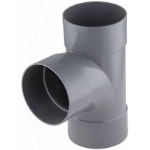 Té pvc 87° Femelle-Femelle Noyon&thiebault 100