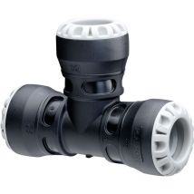 Té égal 90° encliquetable Ø32 tube pe - Série 1 Plasson