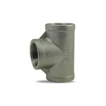 Té égal femelle/femelle/femelle en inox 316 1/4''