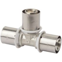 Raccord multicouche – Té Egal Tra+ Mc 40 – Laiton – Fixation raccord, Filetage plomberie, Configuration raccord, Matières, Forme du raccord