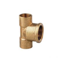 Ecolands - Kupfer-Eisen-T-Stück fff - 130GCU 16-15X21