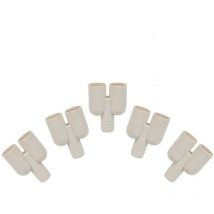 Mundoclima - Pack 5x Te 'y' de ø 16-20 paralelo para tubo corrugado
