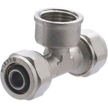 Té femelle au centre à compression pour tube multicouche Noyon&thiebault 16 - F15X21 (1/2)