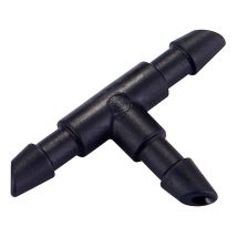 Conector Micro Riego Polipropileno 4mm Negro Pack25 Blue Bird