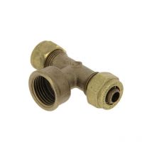 Té per à compression Femelle Ø12-1/2