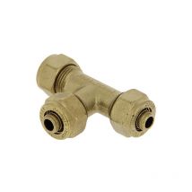 Té per à compression Ø12