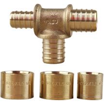 Té per à glissement inégal Ø16 - Ø16 - Ø12 - ibp Bänninger