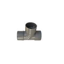 Te Pied De Biche Pvc A 87.30° Pour Evacuation Male Femelle