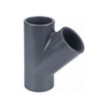 Té égal pvc pression 45° ø 50 mm - Fitt