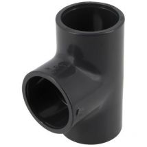 Té pvc pression femelle-femelle 90° Ø40