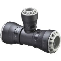 Té réduit 90° encliquetable Ø32x20x32 tube PE - Série 1 - Plasson