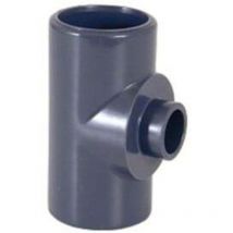 Té réduit à coller Pvc pression 90x40