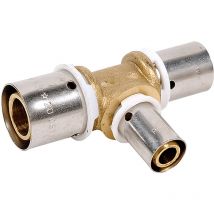 Té per à sertir réduit Ø16-12-12