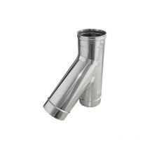 Dinak - Codo en t Inox 304 sw 135o 200mm m-m-h