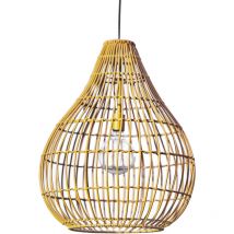 Decoración de Jardín Al Aire Libre, Luz Colgante Tejida con Energía Solar, Farol Grande con Bombilla, Regulador de Intensidad, Temporizador y Mando a