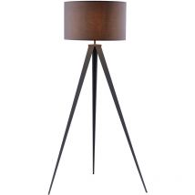 Romanza' Lampada Moderna Da Terra Treppiede Grigia VN-L00007G-EU - Teamson Home
