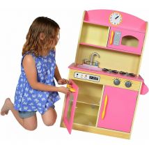 Bubble Gum Deluxe Kitchen TD-11412P - Teamson Kids