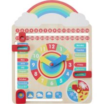 Teamson Kids - Calendario Preescolar Juguete Educativo All About Today, Multicolor