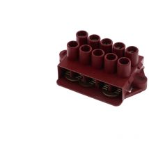 Bornier Plaque vitro 6 poles - Teba