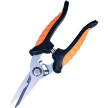 Tech-it - tec hit 810620 - Ciseaux d'électricien - Inox et Acier - Orange / Noir