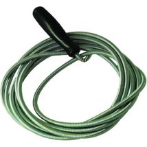 Tech-it - tec hit 180037 - Déboucheur D'évier - Flexible Annelé - Manche Ergonomique - 2,50 mètres