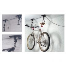 Tech-it - tec hit 175150 - Porte Vélo - Charge maximum de 20 Kg - En Acier - Gris Métallisé