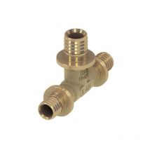 Flex T-Stück reduziert Dimension 32x20x25mm, Standard Messing - Tece