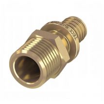 Flex Übergang mit ag 20x1/2' Messing dvgw Fittings - Tece
