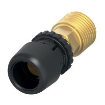 Logo-Ax Übergangsnippel Dimension 25mm x r 3/4', Siliziumbronze - Tece