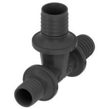 TECE – T-Stück 20 x 25 x 20 mm – PPSU – DN 15/20 – max. 10 bar – DIN-CERTCO – TÜV – DVGW – KIWA – KOMO